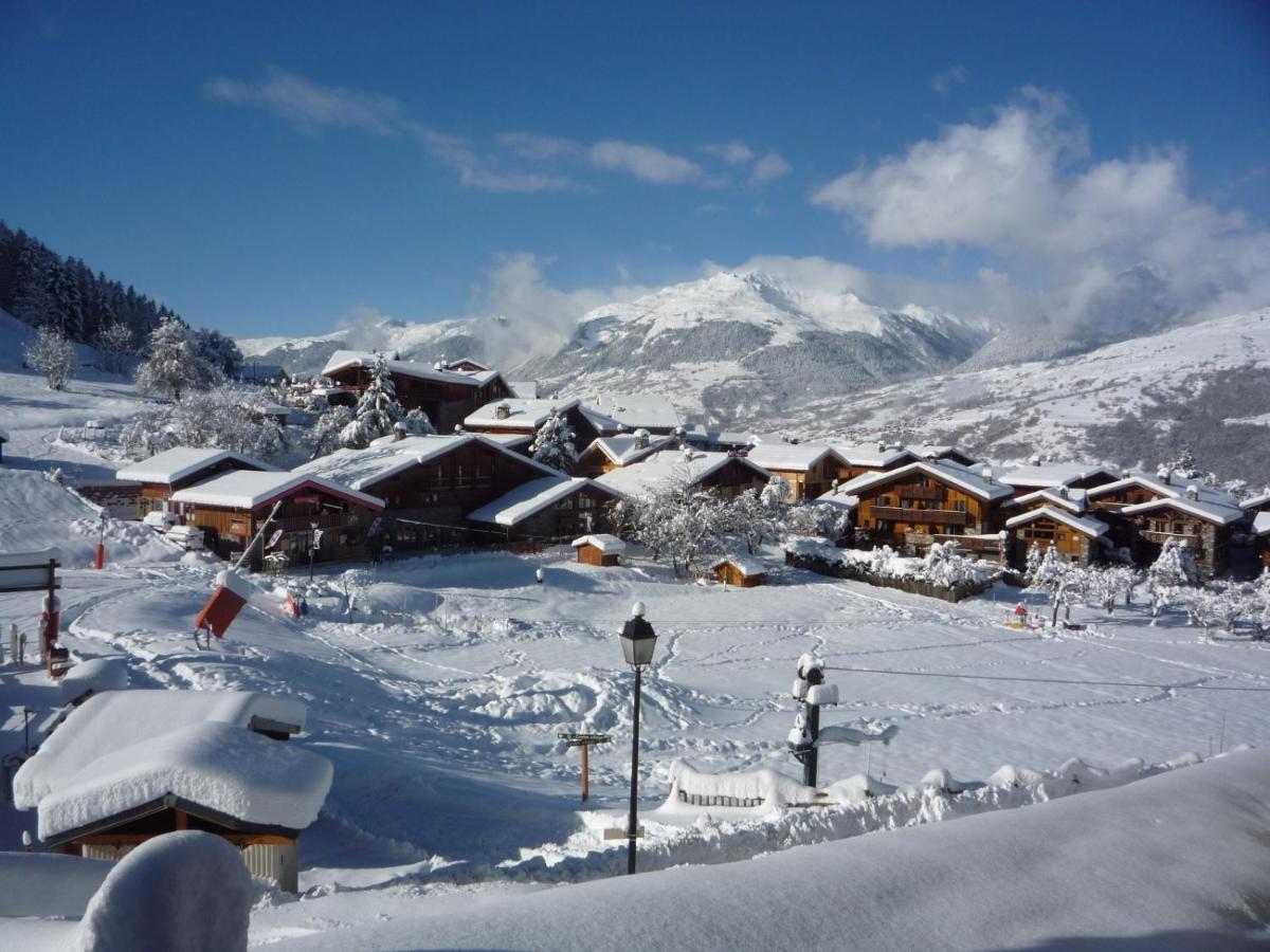 Апартаменти Montchavin La Plagne, Pistes 50M, Balcon Vue Mont Blanc Екстер'єр фото